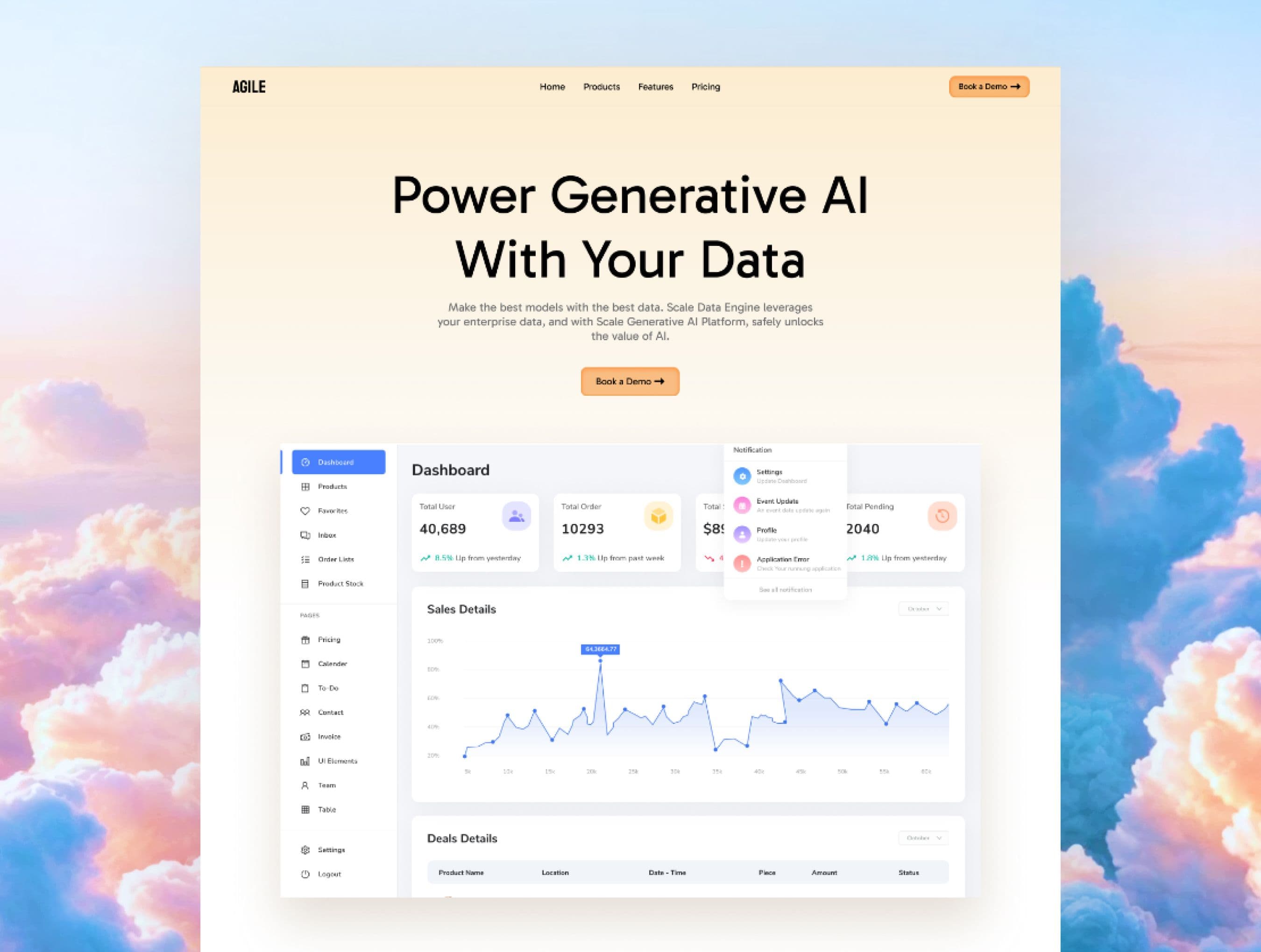 Agile - Next.js + Sanity SaaS Marketing Site Template